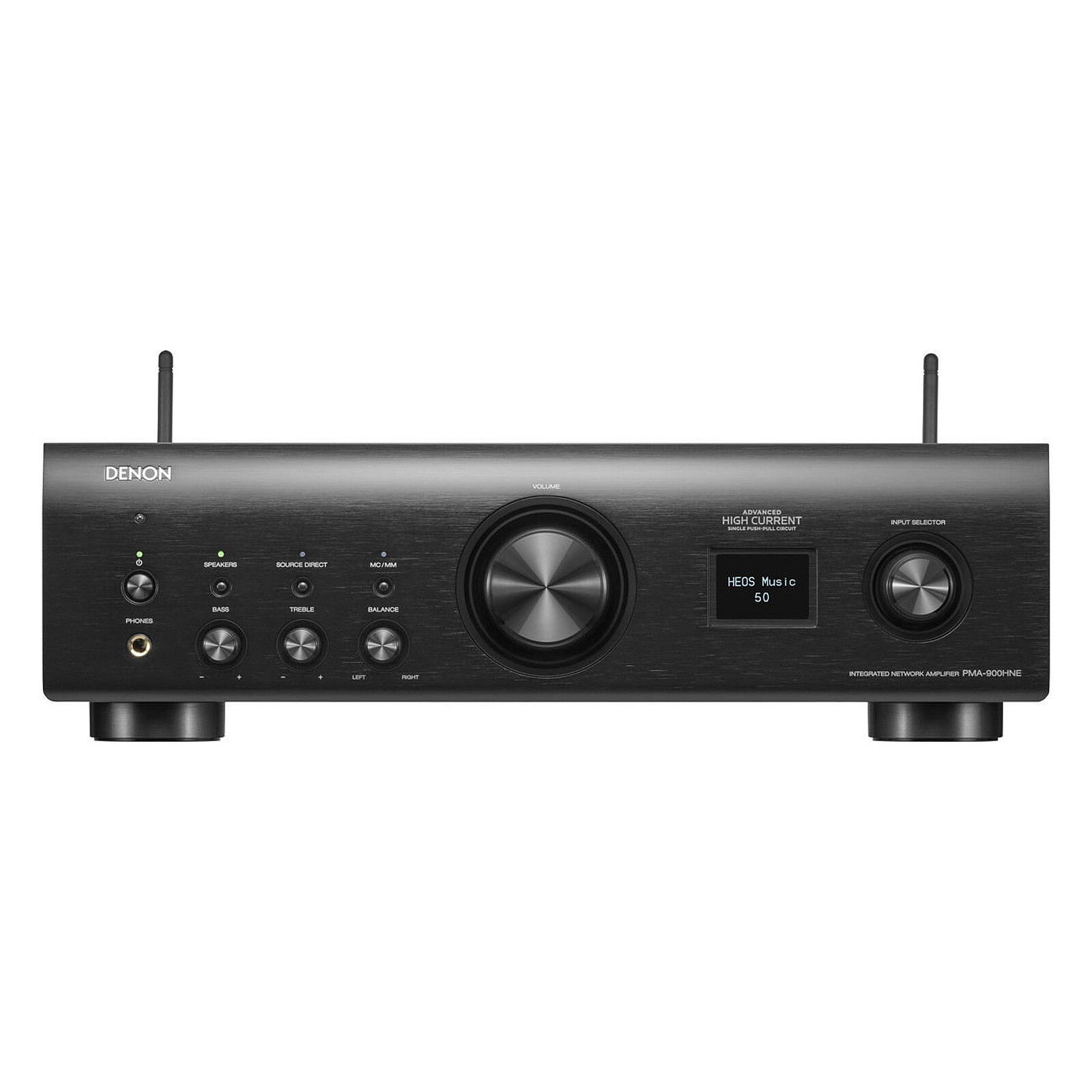 Denon PMA900HNEBKE2 Integrated Network Amplifier with 85W per Channel, HEOS Built-In, Bluetooth & High-Resolution Audio - Black Denon PMA900HNEBKE2 Integrated Network Amplifier with 85W per Channel, HEOS Built-In, Bluetooth & High-Resolution Audio - Black