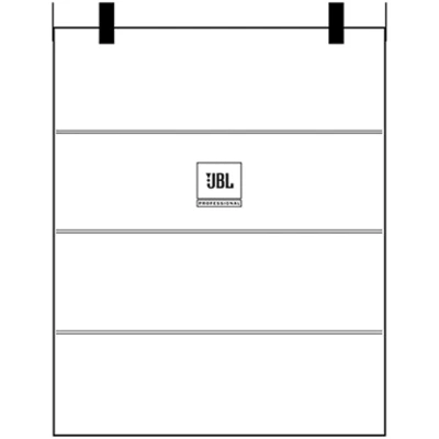 JBL VTX V20 VT CVRW Heavy-Duty Cover - Fits 3/4 VTX V20 Enclosures plus VTX V20 AF Array Frame