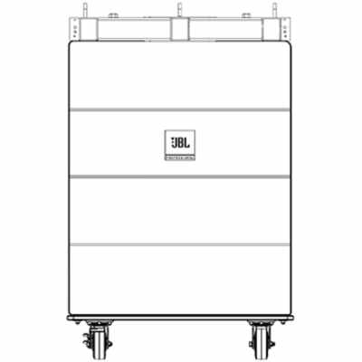 JBL VTX V20 VT CVRW Heavy-Duty Cover - Fits 3/4 VTX V20 Enclosures plus VTX V20 AF Array Frame