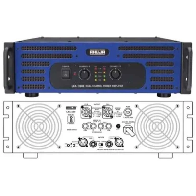 Ahuja LXA3200 Power Amplifier 2x1600W @ 2Ohm / 2x1100W @ 4Ohm / 2x700W @ 8Ohm