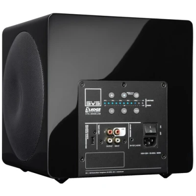 SVS 3000 Micro Sealed Subwoofer with Fully Active Dual 8" Drivers - Piano Gloss Black