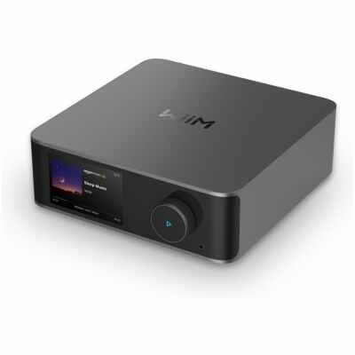 WiiM Ultra Music Streamer & Digital Preamp | 3.5" Touchscreen, Compatible with Google Cast & Alexa, Stream Spotify, Amazon Music