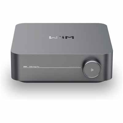 WiiM Amp Pro: Multiroom Streaming Amplifier | Compatible with Google Cast, Alexa | HDMI, Voice Control