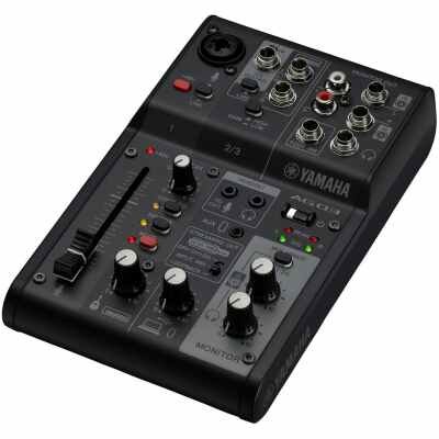 Yamaha AG03MK2 Live Streaming Mixer - Black