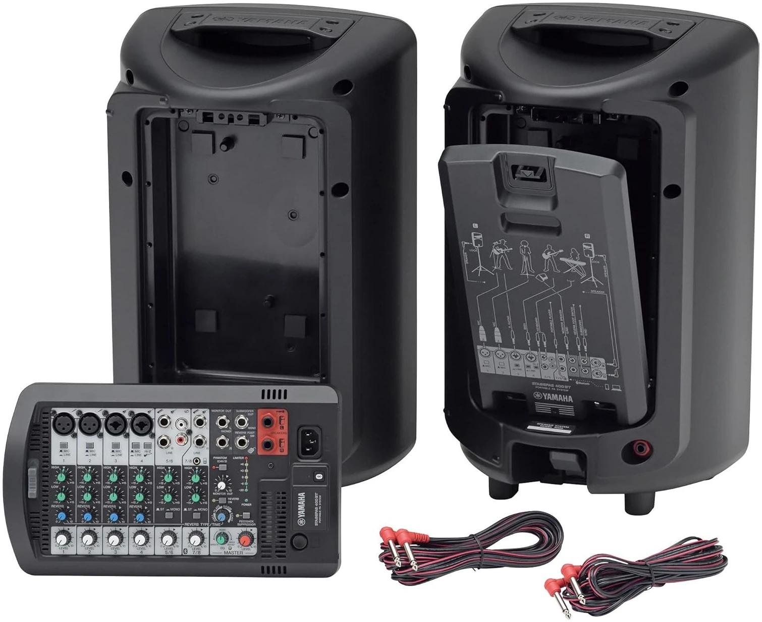 Yamaha STAGEPAS400-BT Portable PA System With Bluetooth Yamaha STAGEPAS400-BT Portable PA System With Bluetooth