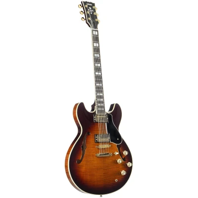 Yamaha SA2200 Hollow Series Electric Guitar - Brown Sunburst