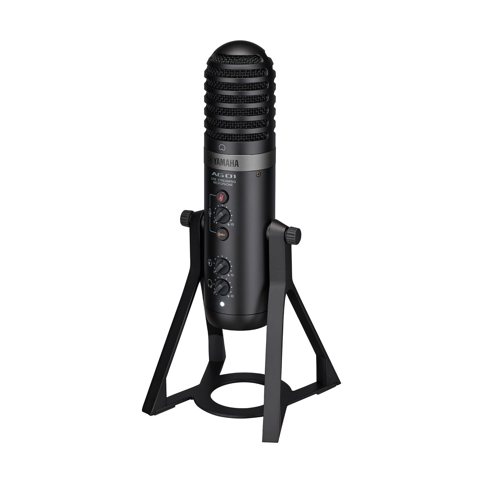 Yamaha AG01 Live Streaming USB Microphone - Black Yamaha AG01 Live Streaming USB Microphone - Black