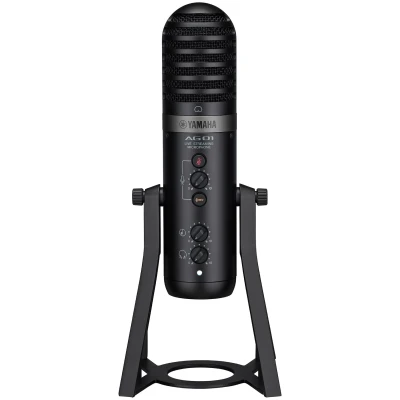 Yamaha AG01 Live Streaming USB Microphone - Black