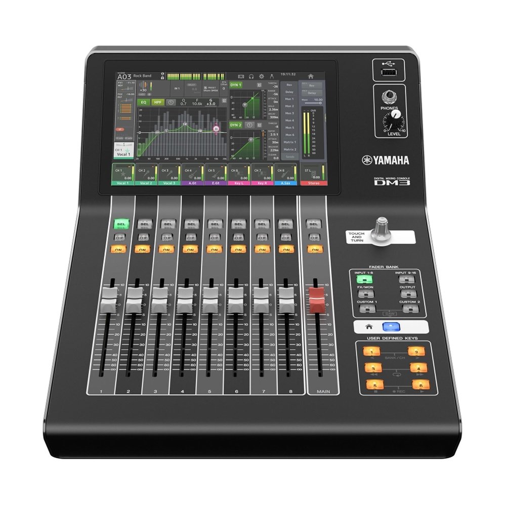 Yamaha DM3 Digital Mixing Console 22-Channel - Compact Pro Mixer Yamaha DM3 Digital Mixing Console 22-Channel - Compact Pro Mixer