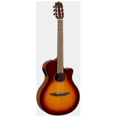 Yamaha NTX1BSB electric acoustic guitar Brown Sunburst
