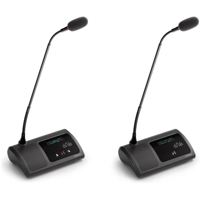Vissonic VIS-WDC-T 5G WiFi Wireless Digital Discussion Chairman Unit Conference System Microphone Vissonic VIS-WDC-T 5G WiFi Wireless Digital Discussion Chairman Unit Conference System Microphone