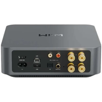 WiiM Amp: Multiroom Streaming Amplifier | Compatible with AirPlay, Google Cast, Alexa | HDMI - Space Gray WiiM Amp: Multiroom Streaming Amplifier | Compatible with AirPlay, Google Cast, Alexa | HDMI - Space Gray