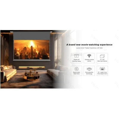 VIVIDSTORM VPCLALR120H - 120" Phantom Ceiling ALR Screen VIVIDSTORM VPCLALR120H - 120" Phantom Ceiling ALR Screen