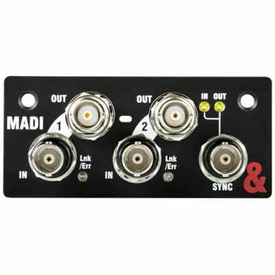 Allen & Heath M-SQ-MADI-AX MADI Card 64x64ch AES10 BNC Wordclock I/O