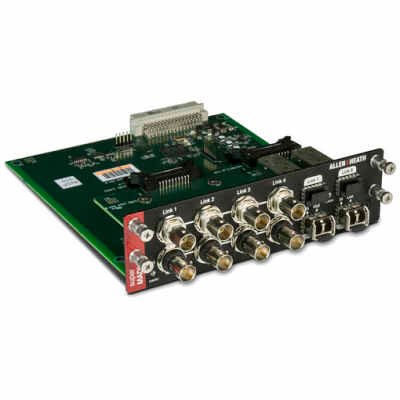 Allen & Heath M-DL-SMADI-AX SuperMADI Card 128ch 8 BNC 4 SFP 48/96kHz