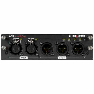 Allen & Heath M-DL-AES4I6O-A AES3 Card 4 Inputs 6 Outputs 32–192kHz SRC