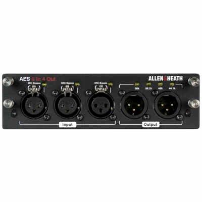 Allen & Heath M-DL-AES6I4O-A AES3 Card 6 Inputs 4 Outputs 32–192kHz SRC
