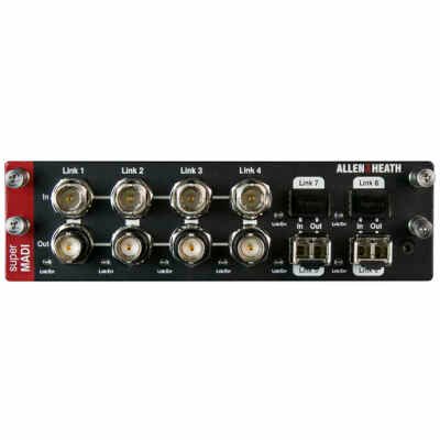 Allen & Heath M-DL-SMADI-AX SuperMADI Card 128ch 8 BNC 4 SFP 48/96kHz