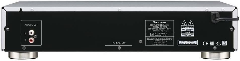Pioneer PD-10AE Silver CD Player Hi-Res Audio Support Pioneer PD-10AE Silver CD Player Hi-Res Audio Support