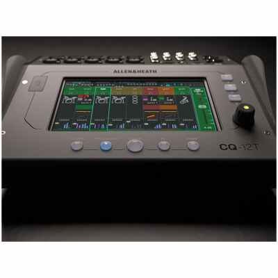 Allen & Heath CQ12T Mixer 12in Wi-Fi BT USB SD 7" Touch 4FX 6 Aux