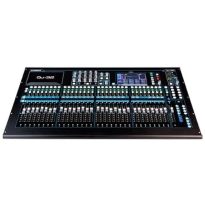 Allen & Heath QU-32C Mixer 32 Mic/Line 3 Stereo 4FX 24 Mix 7" Touch