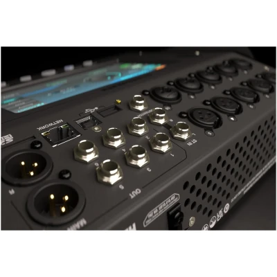 Allen & Heath CQ12T Mixer 12in Wi-Fi BT USB SD 7" Touch 4FX 6 Aux
