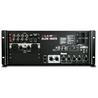 Allen & Heath DLIVE-DM0U/X DM0 MixRack No I/O UltraFX GigaACE Dual PSU