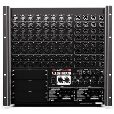 Allen & Heath dLive DM64 MixRack - premium professional audio processing solution Allen & Heath dLive DM64 MixRack - premium professional audio processing solution