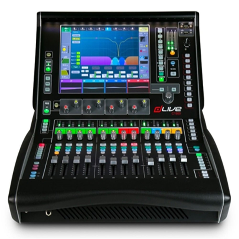 Allen & Heath dLive C1500 Surface - exceptional audio control capabilities and robust connectivity Allen & Heath dLive C1500 Surface - exceptional audio control capabilities and robust connectivity