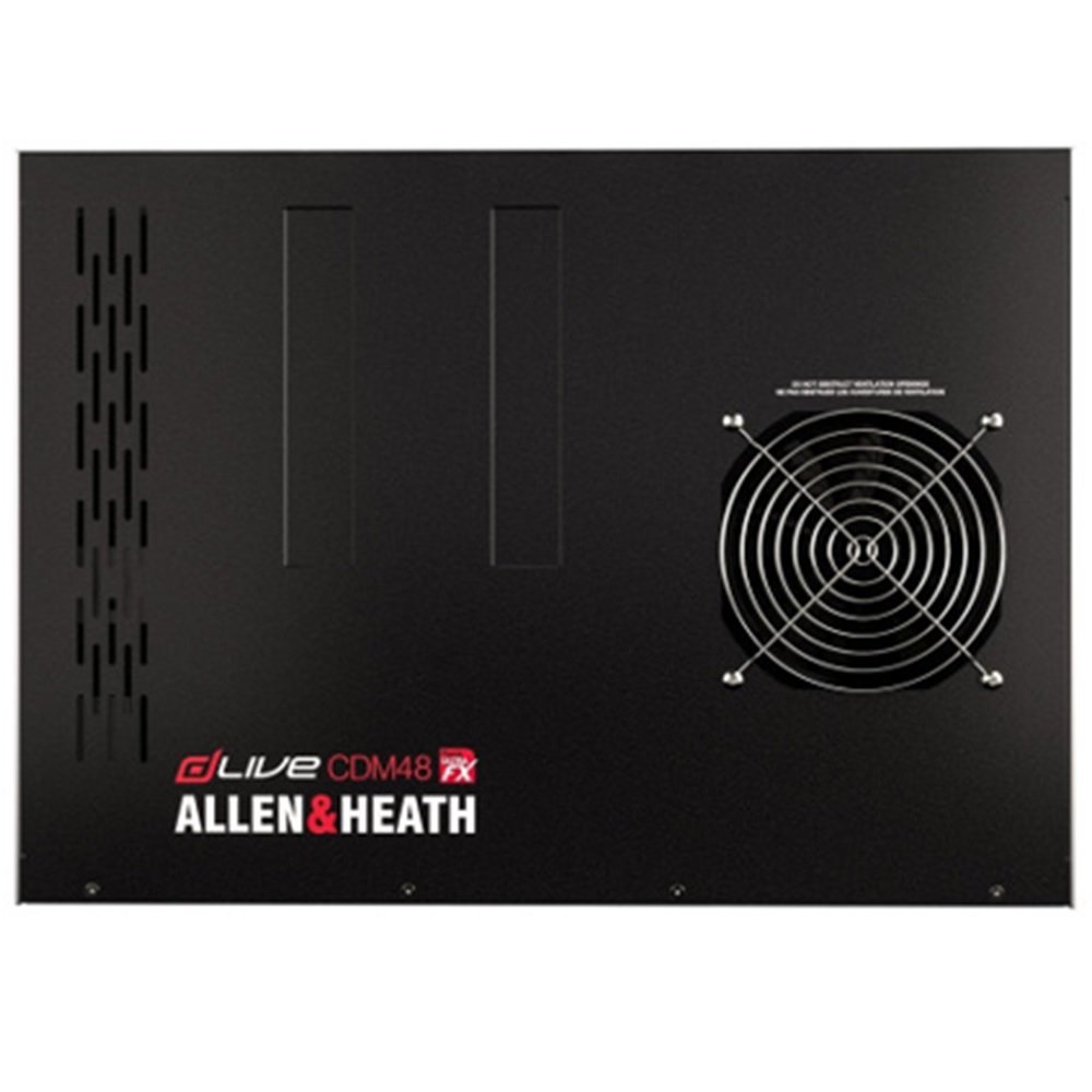 Allen & Heath dLive CDM48 MixRack - Powerful 48x24 I/O Allen & Heath dLive CDM48 MixRack - Powerful 48x24 I/O