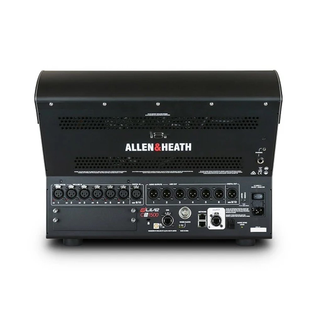 Allen & Heath dLive CTi1500 Surface - seamless compatibility with MixRack processing engines Allen & Heath dLive CTi1500 Surface - seamless compatibility with MixRack processing engines