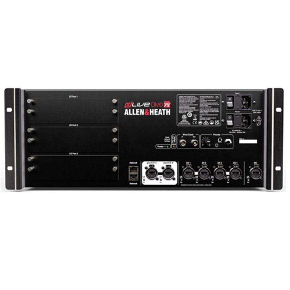 Allen & Heath dLive DM0 UltraFX MixRack - premium professional digital mixing system Allen & Heath dLive DM0 UltraFX MixRack - premium professional digital mixing system