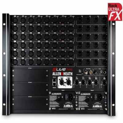 Allen & Heath dLive DM48 Ultra FX MixRack - exceptional audio quality, ultra-low latency