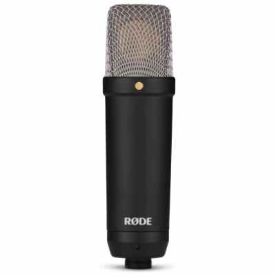 RODE NT1 Signature Black Condenser Mic for Studio Recording