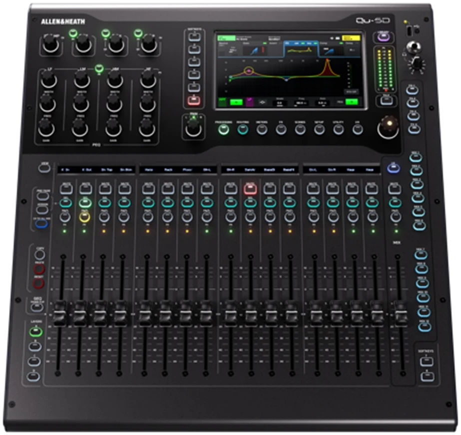 Allen Heath QU-5D Digital Mixer Dante 96kHz - Powerful Digital Control Allen Heath QU-5D Digital Mixer Dante 96kHz - Powerful Digital Control