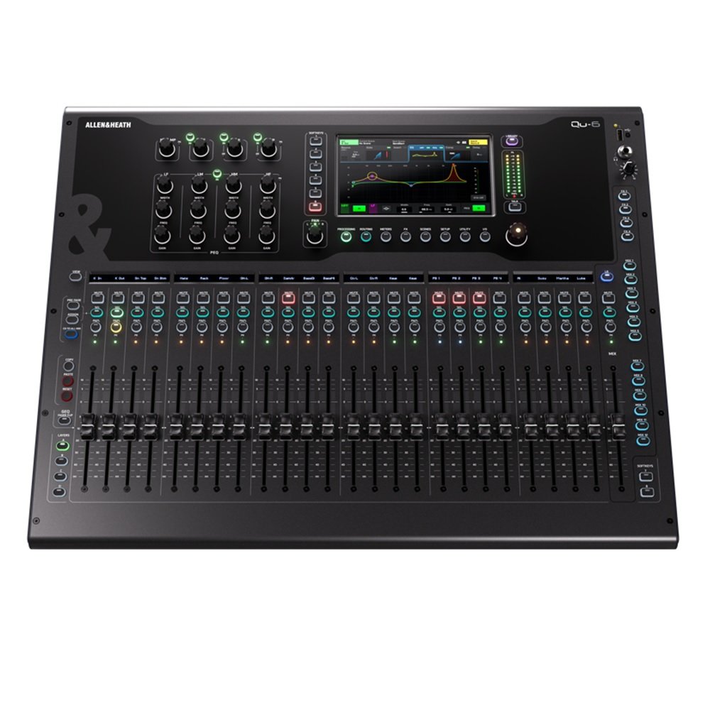 Allen & Heath QU-5 Digital Mixer – Powerful 96kHz Mixing Allen & Heath QU-5 Digital Mixer – Powerful 96kHz Mixing