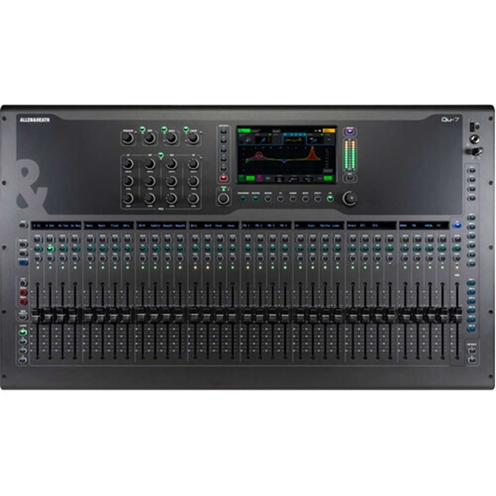 Allen & Heath QU-7 Digital Mixer - superior audio clarity & low latency performance Allen & Heath QU-7 Digital Mixer - superior audio clarity & low latency performance