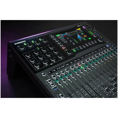 Allen & Heath QU-5 Mixer 38in/24out 96kHz 17 Faders 7" Touch USB