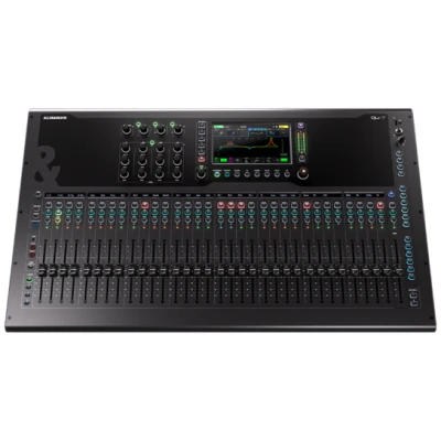 Allen & Heath QU-7 Mixer 38x24 I/O 96kHz 33 Faders 7" Touchscreen