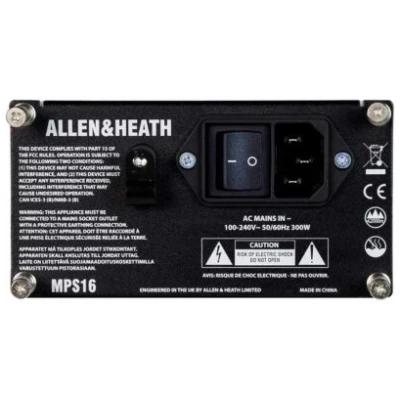 Allen & Heath MPS16 PSU Redundant Hot-Swap for dLive/DX32 Systems Allen & Heath MPS16 PSU Redundant Hot-Swap for dLive/DX32 Systems
