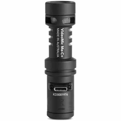Rode VideoMic MeC Plus USB C Microphone for Mobile Content Creation