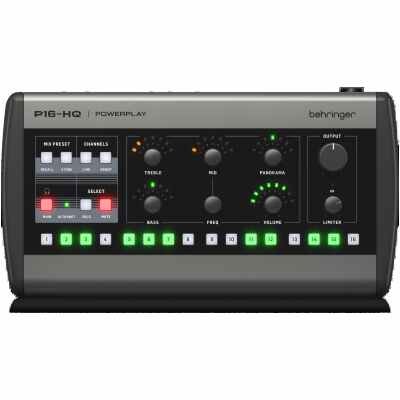 Behringer P16HQ 16-Channel Digital Personal In-Ear Monitor Mixer