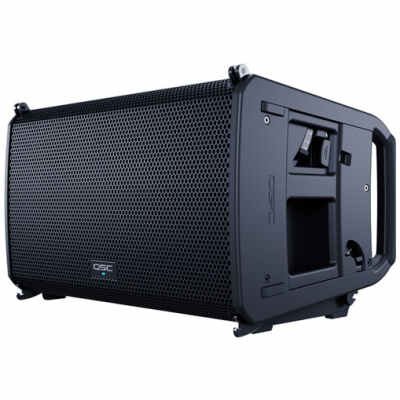 QSC LA112 2400W Professional Active 12" Line Array Loudspeaker - Black QSC LA112 2400W Professional Active 12" Line Array Loudspeaker - Black