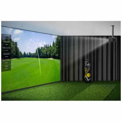 BenQ AK700ST 4K UHD Short-Throw Laser Golf Simulator Projector - 4000 Lumens, XPR DLP Technology