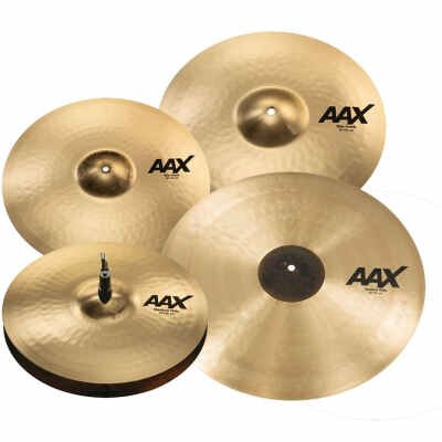 Sabian AAX Cymbal Pack Plus Free 18 Inch AAX Thin Crash Sabian AAX Cymbal Pack Plus Free 18 Inch AAX Thin Crash