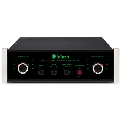 McIntosh MP100 Phono Preamplifier Dual-Channel Audiophile Vinyl Preamp