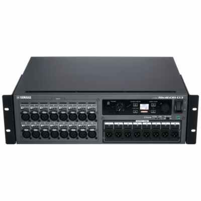 Yamaha Rio1608-D3 Digital Stage Box – 16x8 Dante I/O, Remote Preamps, Pro Audio