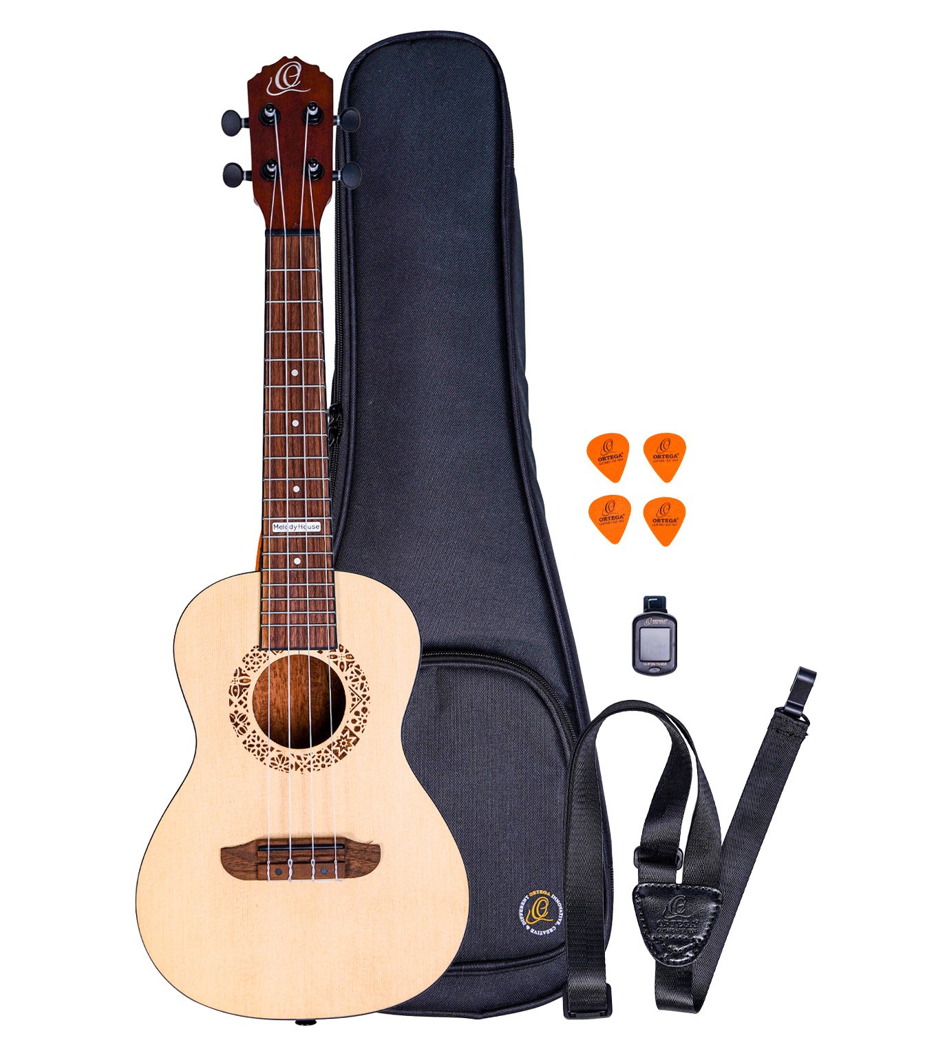 Ortega RUMHP-CC Melody House Ukulele Pack Concert Edition Ortega RUMHP-CC Melody House Ukulele Pack Concert Edition