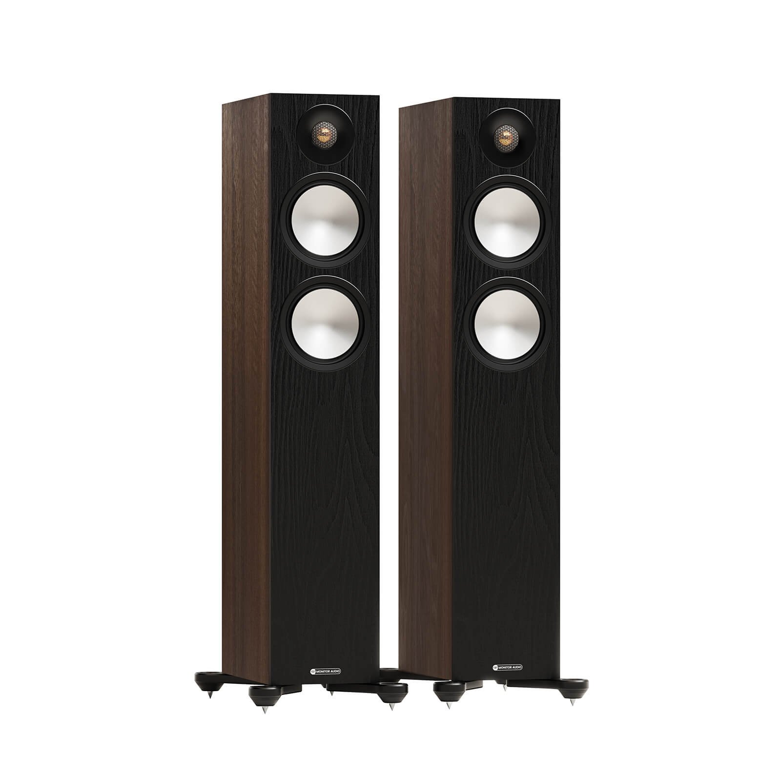 Monitor Audio Bronze 300 7G Floorstanding Speakers (Walnut) 2.5-Way Tower Speakers with C-CAM Drivers & Hi-Fi Audio Performance Monitor Audio Bronze 300 7G Floorstanding Speakers (Walnut) 2.5-Way Tower Speakers with C-CAM Drivers & Hi-Fi Audio Performance
