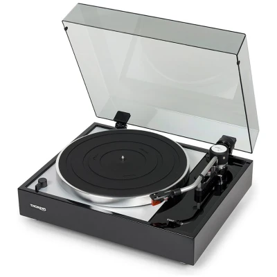 Thorens TD 1500 Black High Gloss Belt Drive Manual Turntable Premium Hi-Fi Vinyl Player